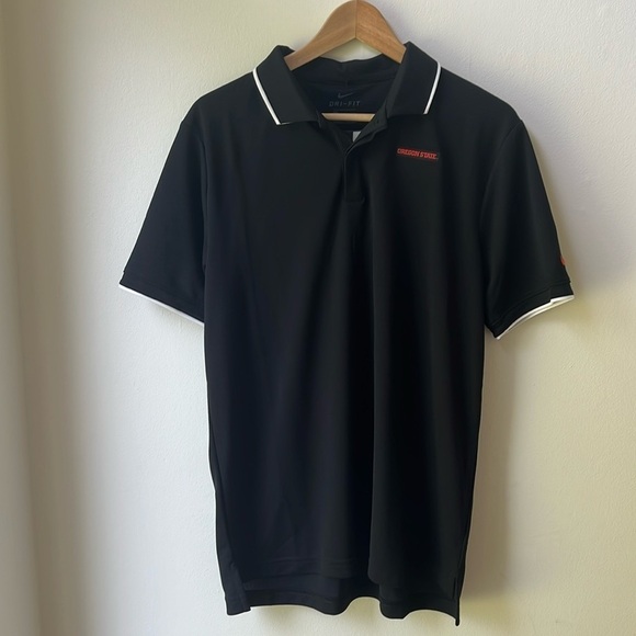 Nike Golf Men’s Oregon State Beavers Performance Dri-Fit Polo Shirt Size Medium - Picture 1 of 10